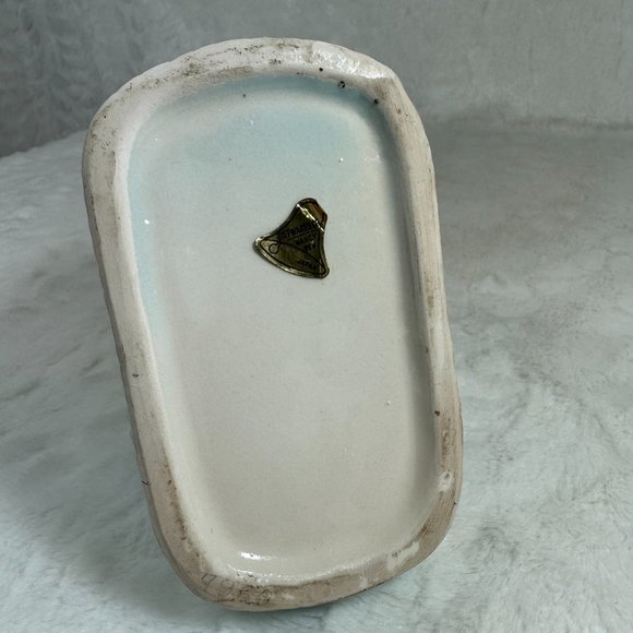 Vintage Nancy Pew Blue Baby Bootie Planter Ceramic Made in Japan Giftwares Co. - Picture 4 of 8